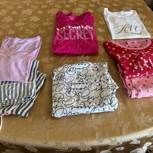 Victoria's Secret Pink and White Tops Collection
